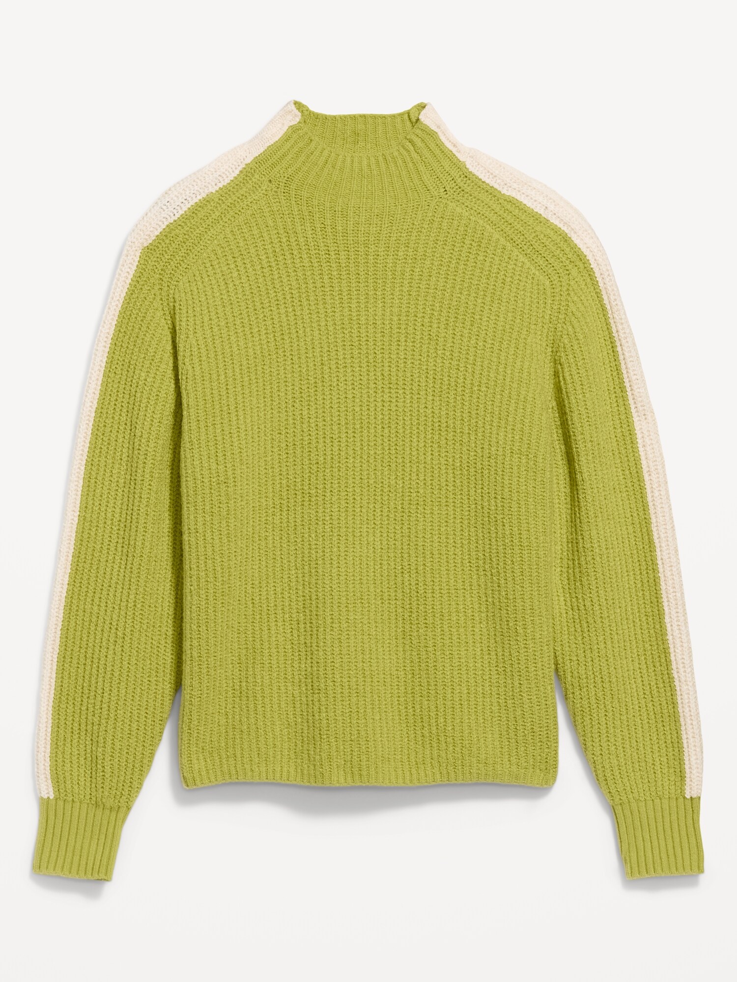 SoSoft Sport Mock-Neck Shaker Sweater