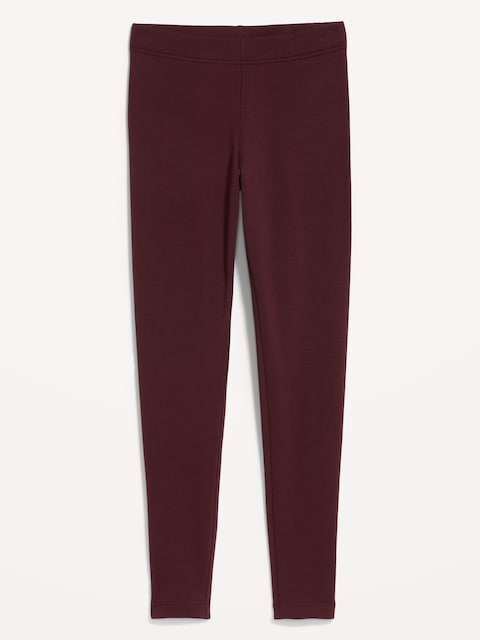 High-Waisted Fleece-Lined Leggings