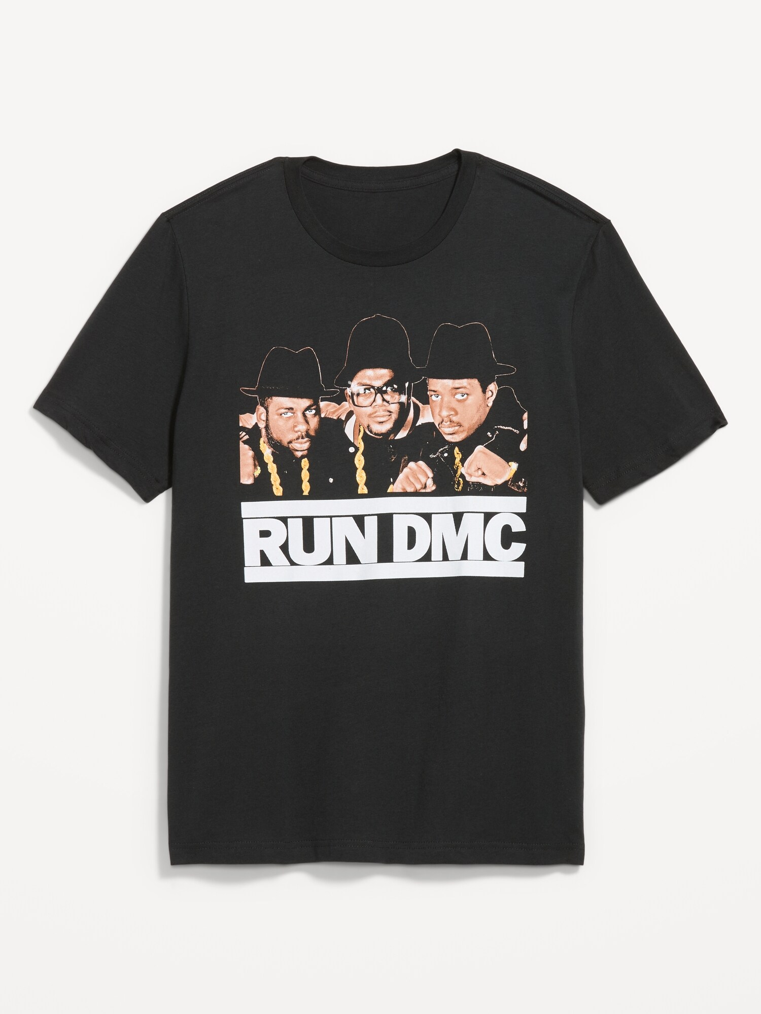 Мужская футболка Old Navy Run-DMC, цвет: Чёрный