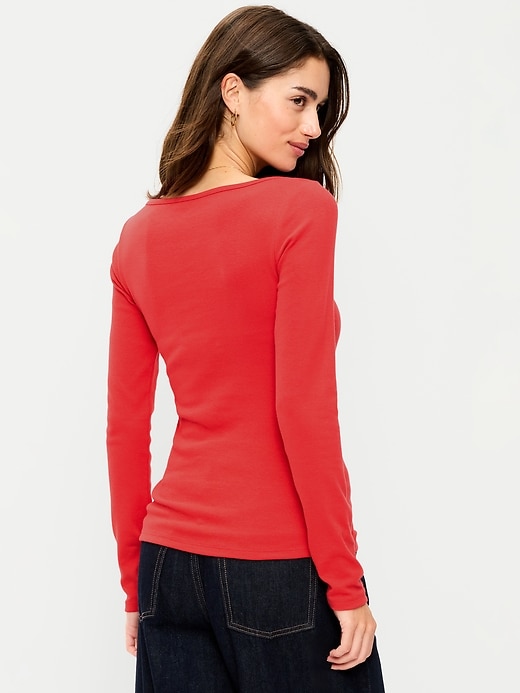 Snug Long-Sleeve Boatneck T-Shirt | Old Navy