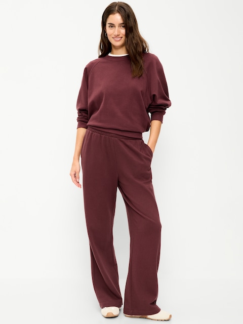 High-Waisted SoComfy Wide-Leg Sweatpants