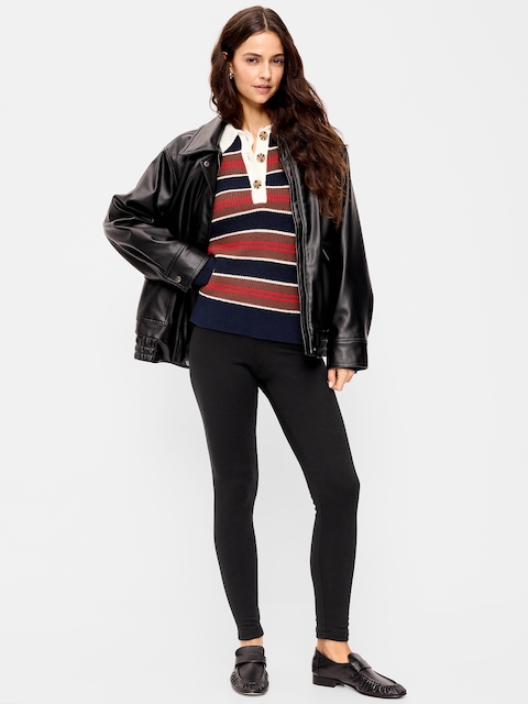 High-Waisted Fleece-Lined Leggings