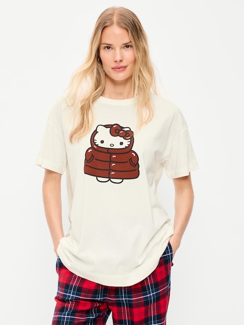 Oversized Tunic Graphic T-Shirt
