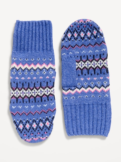 Fairisle Mittens for Women
