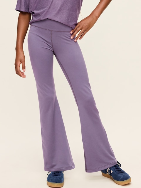 High-Waisted StudioSmooth Flared Leggings for Girls