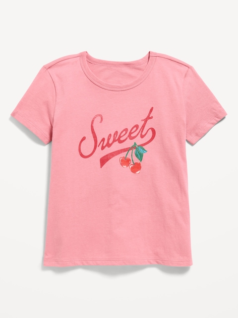 Short-Sleeve Graphic T-Shirt for Girls