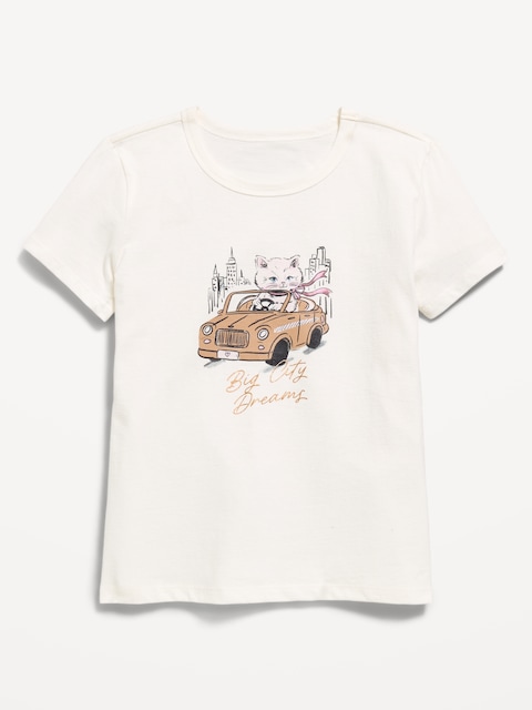 Short-Sleeve Graphic T-Shirt for Girls