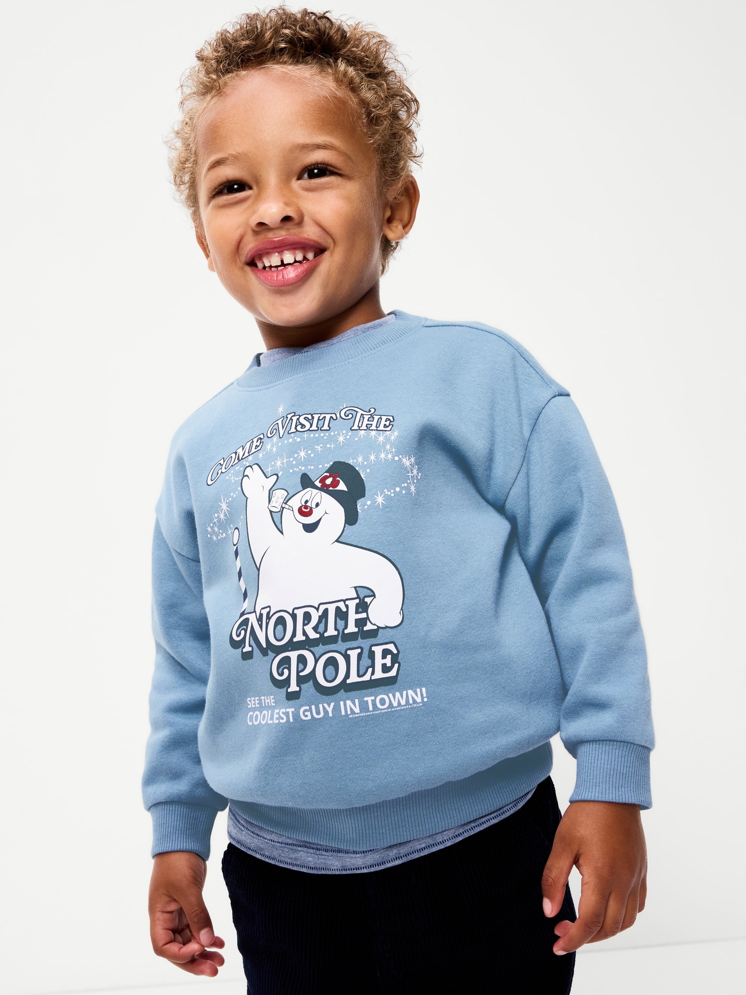 Frosty the Snowman™ Oversized Unisex Graphic Sweatshirt for Toddler