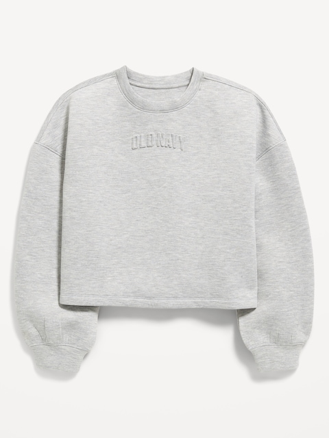 Bounce Fleece Logo Graphic Sweatshirt for Girls