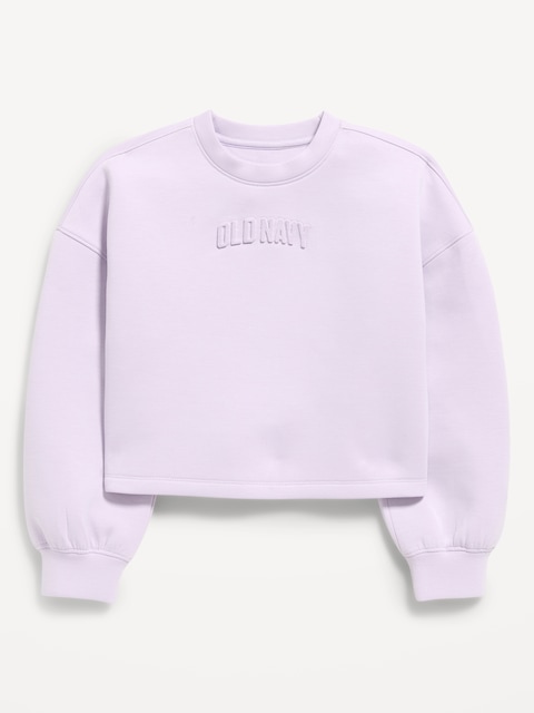 Bounce Fleece Logo Graphic Sweatshirt for Girls