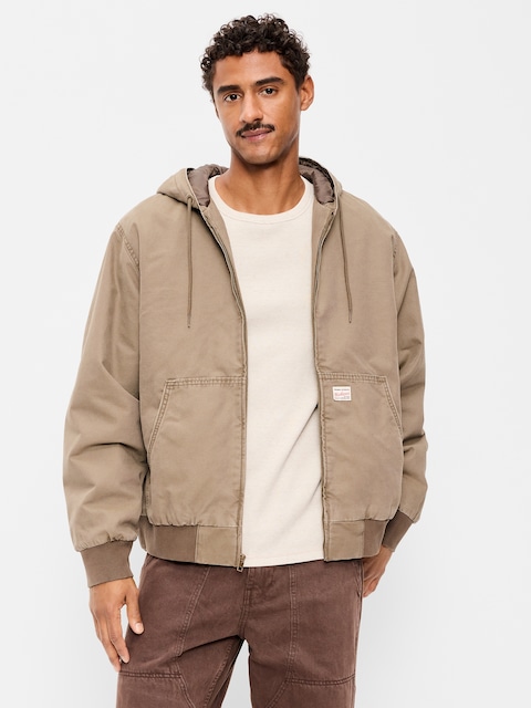 Oversized Canvas Hoodie