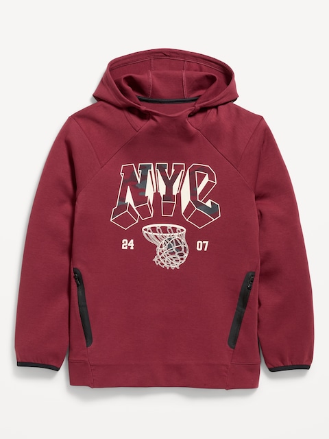 Dynamic Fleece Graphic Pullover Hoodie for Boys