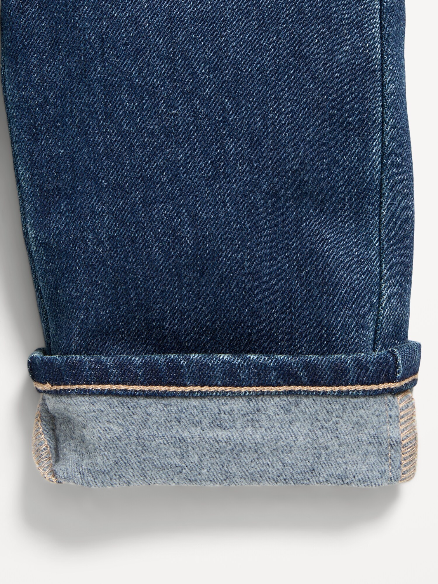 Джинсы Old Navy Baggy Brushed Jeans для малышей, цвет: Тёмная варка — фото 3