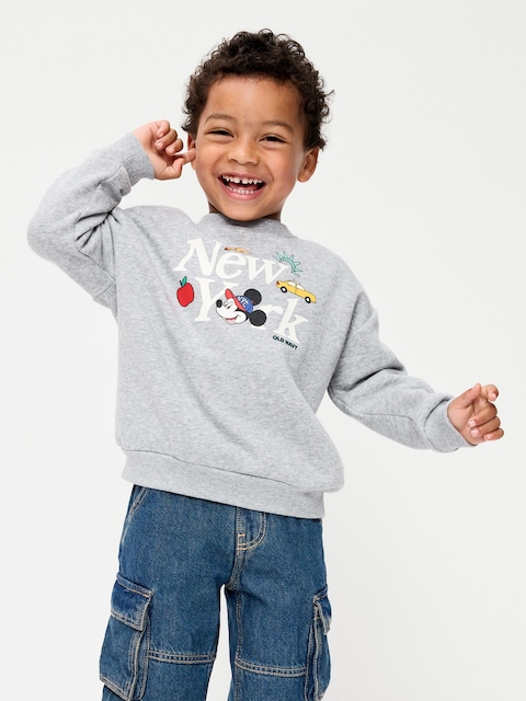 Old Navy x Disney Mickey Mouse Oversized Sweatshirt for Toddler