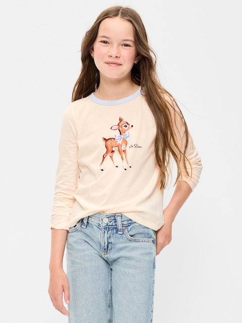 Long-Sleeve Graphic T-Shirt for Girls