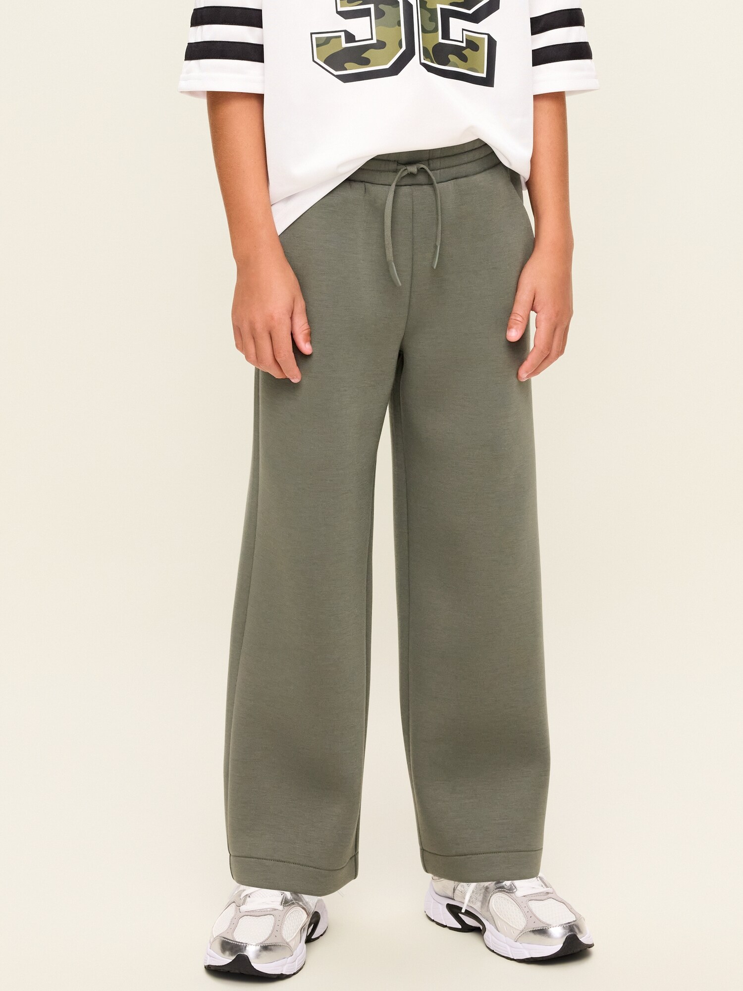 Брюки Old Navy Bounce Fleece Super Baggy Sweatpants для мальчиков, цвет: Мох зелёный