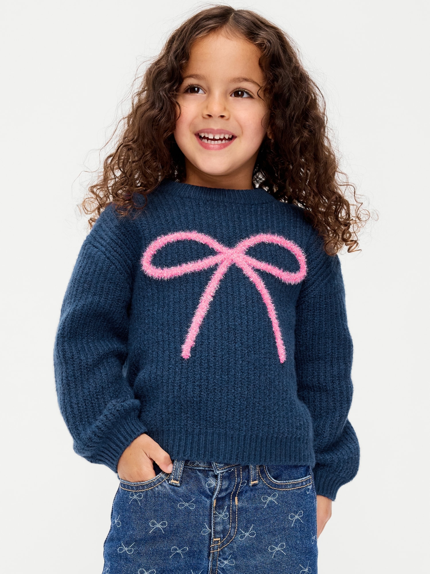 SoSoft Graphic Sweater for Toddler Girls