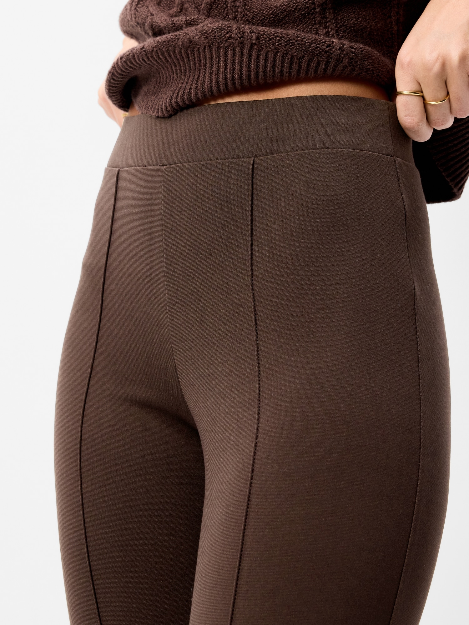 High-Waisted Stirrup Leggings for Women