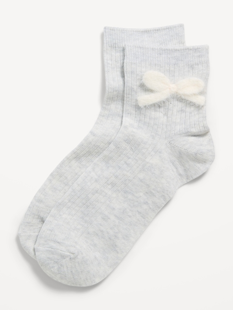 Quarter-Crew Socks for Girls