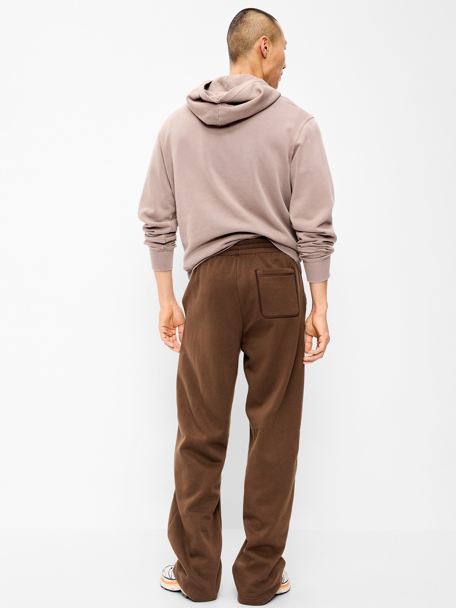 Baggy Waffle-Knit Utility Sweatpants