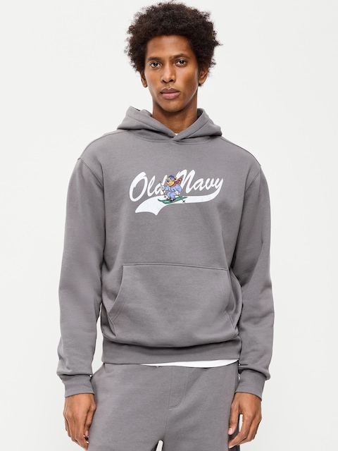 Logo Graphic Pullover Hoodie