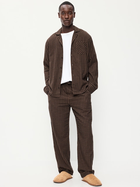 Flannel Pajama Pant Set for Men