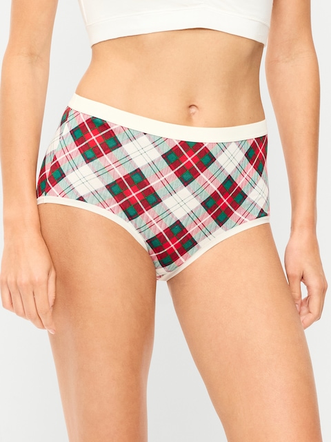 High-Waisted Everyday Brief Cotton Underwear