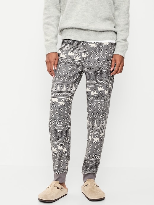 Flannel Pajama Joggers for Men