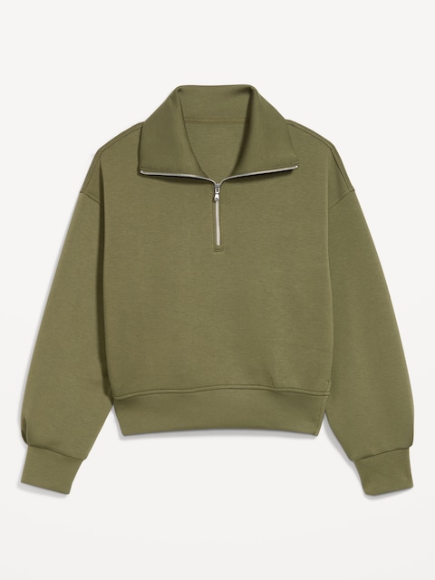 Bounce Fleece Half-Zip Pullover Sweatshirt