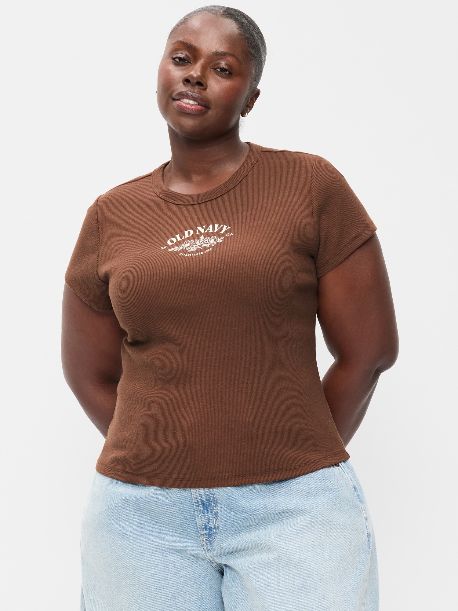 Snug Graphic Ribbed T-Shirt