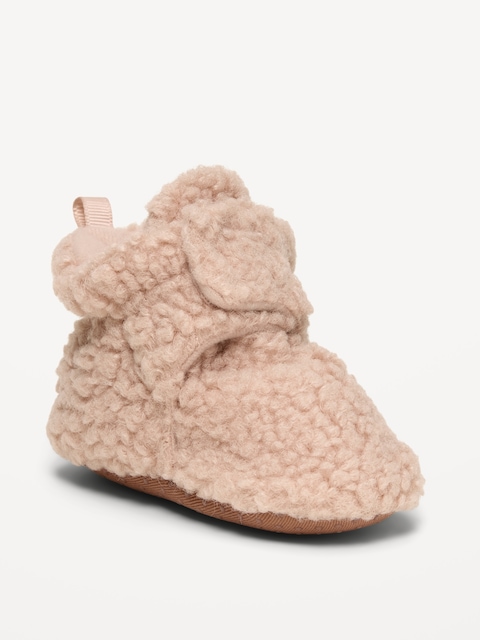 Sherpa Booties for Baby