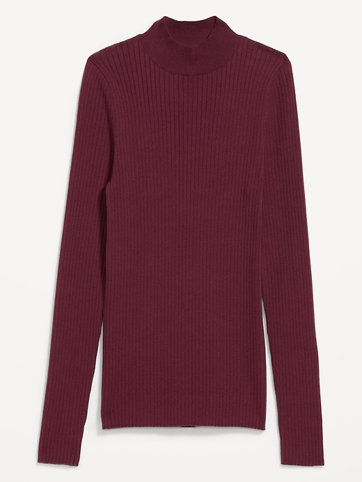 SoSoft Lite Ribbed Mock-Neck Sweater