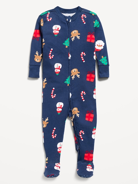 Snug-Fit 2-Way-Zip Sleep & Play Footed One-Piece for Baby