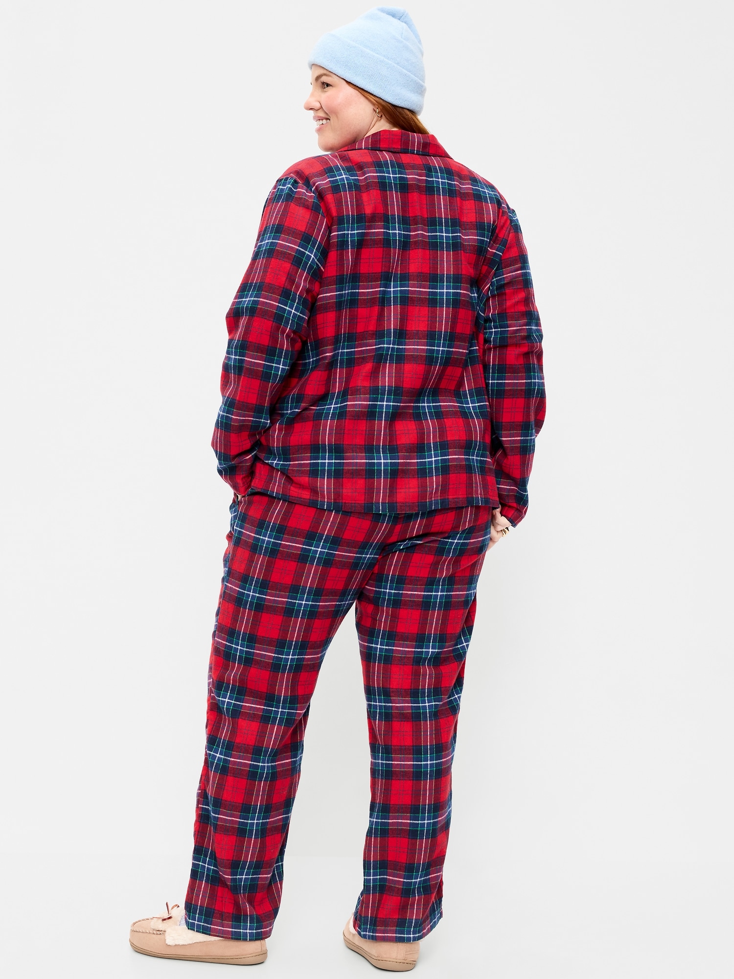 Flannel Pajama Pant Set for Women