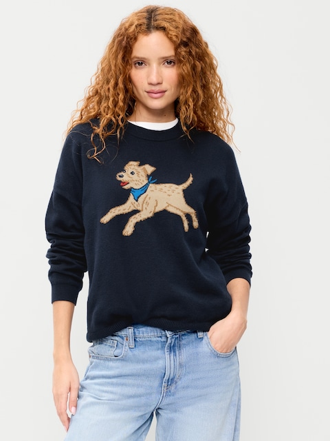 SoSoft Loose Crew-Neck Sweater