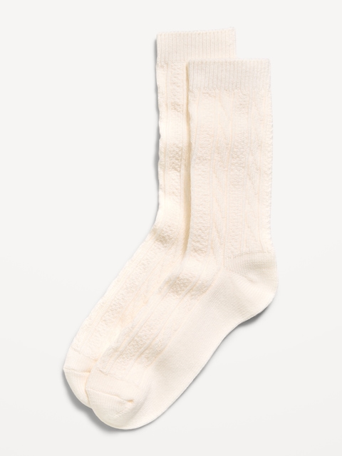 Cable Knit Socks