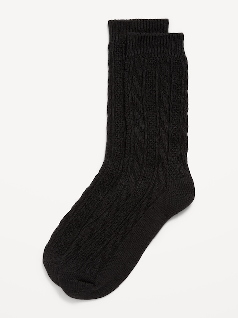 Cable Knit Socks