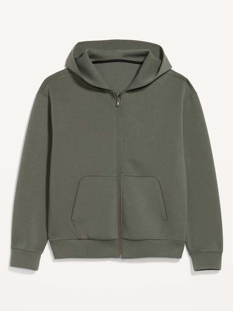 Bounce Fleece Oversized Full-Zip Hoodie