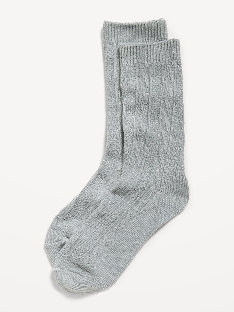 Cable Knit Socks