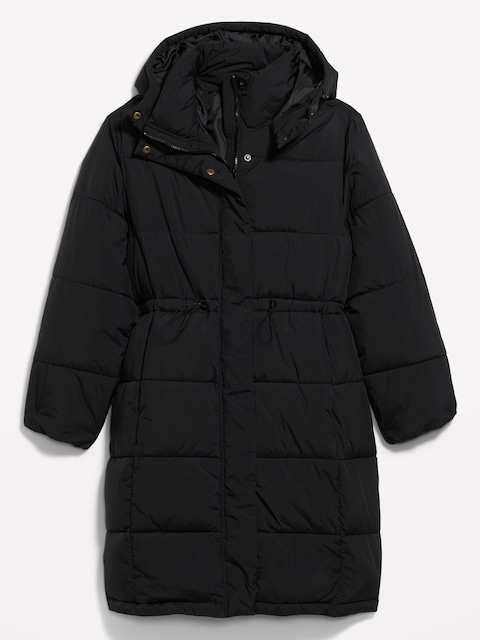 Long Puffer Parka Jacket