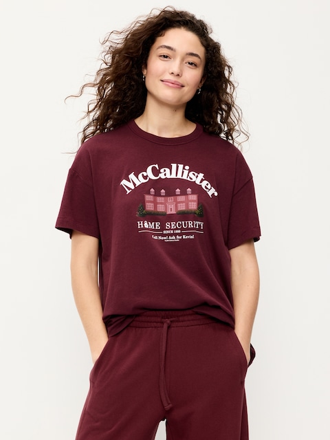 Home Alone™ Oversized Tunic T-Shirt