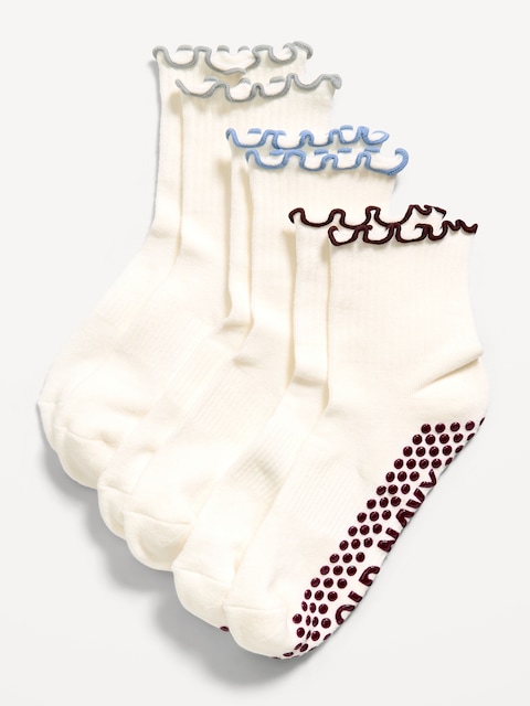 Athletic Quarter Crew Sock 3-Pack for Women