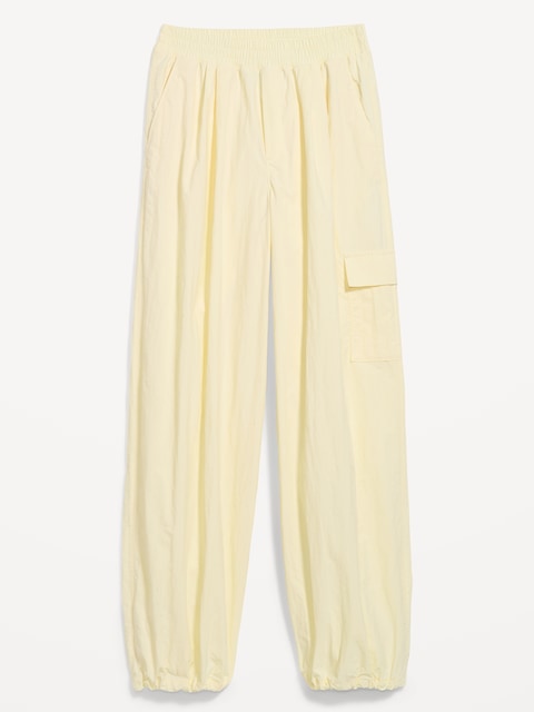 Mid-Rise Adjustable Active Woven Utility Pants