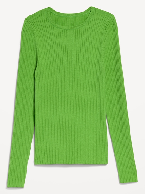 SoSoft Lite Crew-Neck Long-Sleeve Ribbed Sweater