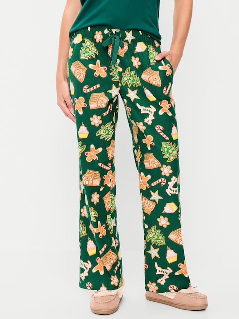 Flannel Pajama Pants for Women