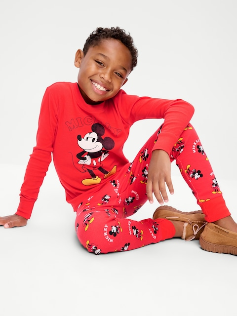 Disney© Snug-Fit Gender-Neutral Graphic Pajama Set for Kids