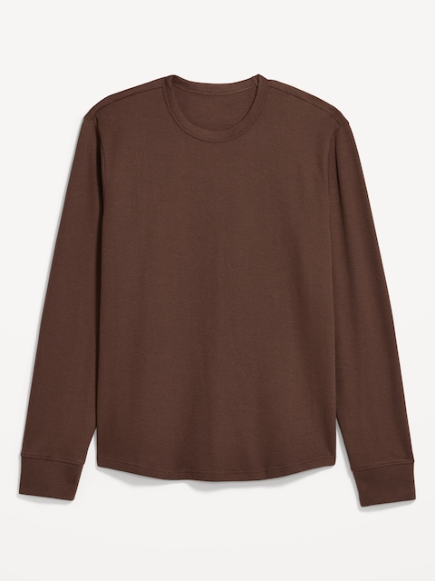 Long-Sleeve Ribbed T-Shirt