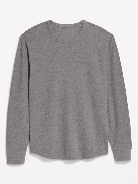 Long-Sleeve Ribbed T-Shirt