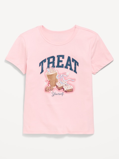 Short-Sleeve Graphic T-Shirt for Girls