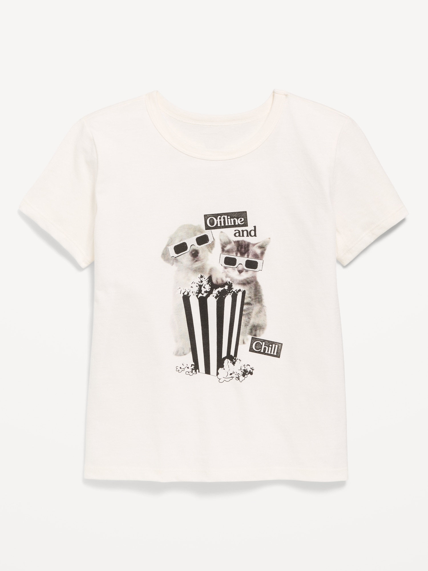 Short-Sleeve Graphic T-Shirt for Girls